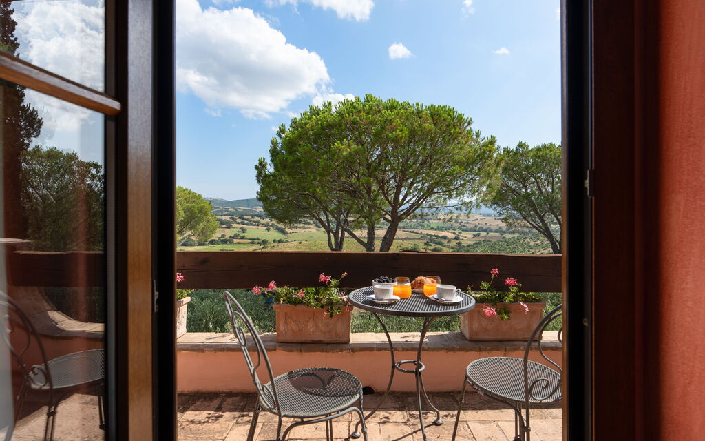 Villa Monte Bottigli: Balcony of bedroom 4