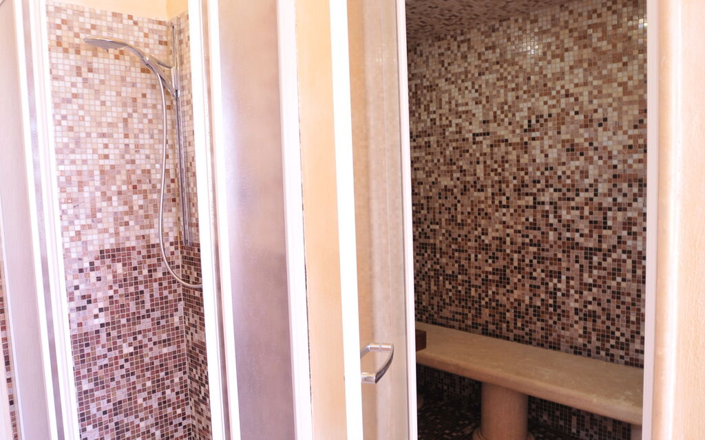 Villa Monte Bottigli: Shower and steam room