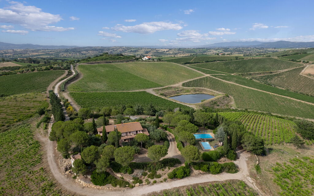 Villa Monte Bottigli: Autumn, Building Exterior, Garden, Outdoor, Pool, Scenic View, Spring, Summer