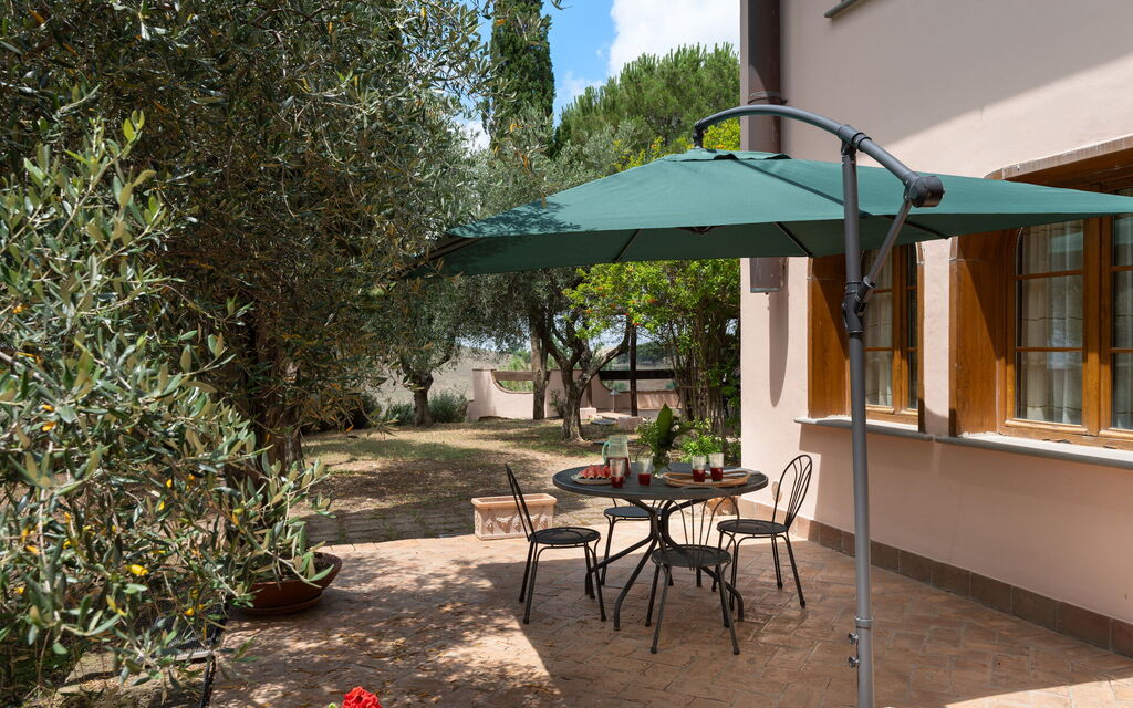 Villa Monte Bottigli: Autumn, Balcony / Terrace / Patio, Building Exterior, Outdoor, Spring, Summer