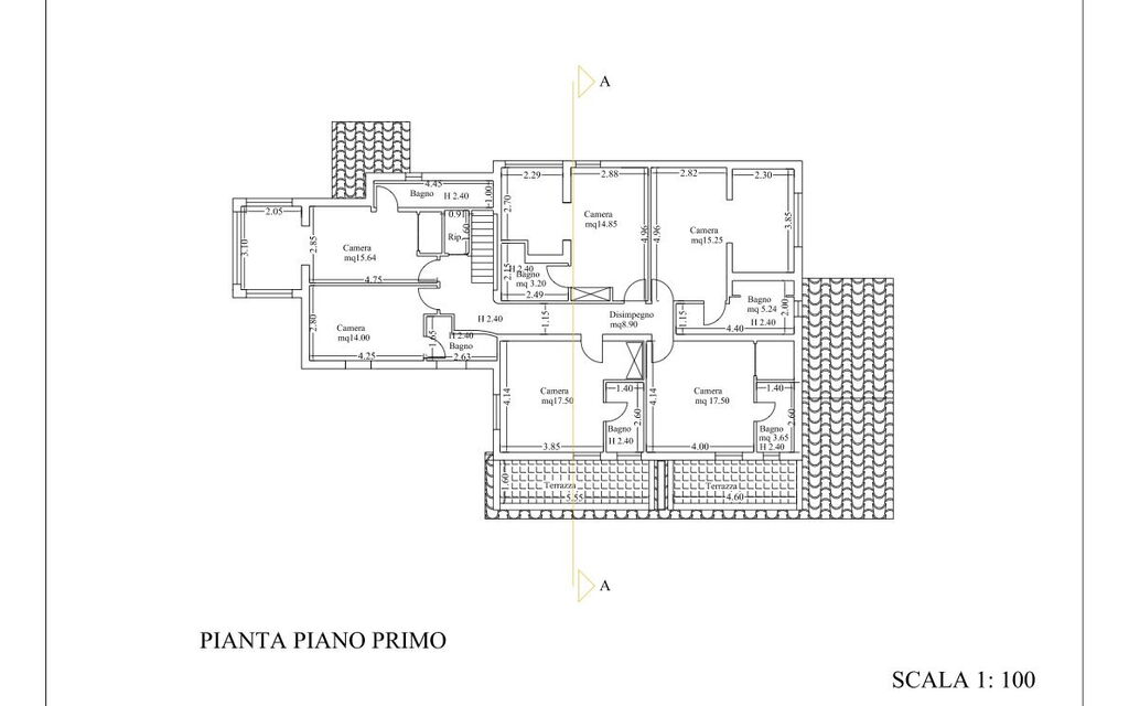 Villa Monte Bottigli: First Floor