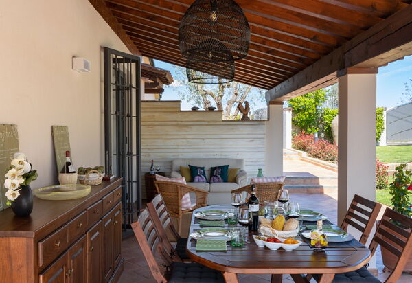 La Capannina Di Pillo: all'aperto, Balcone / Terrazza / Patio, Cibo, Esterni