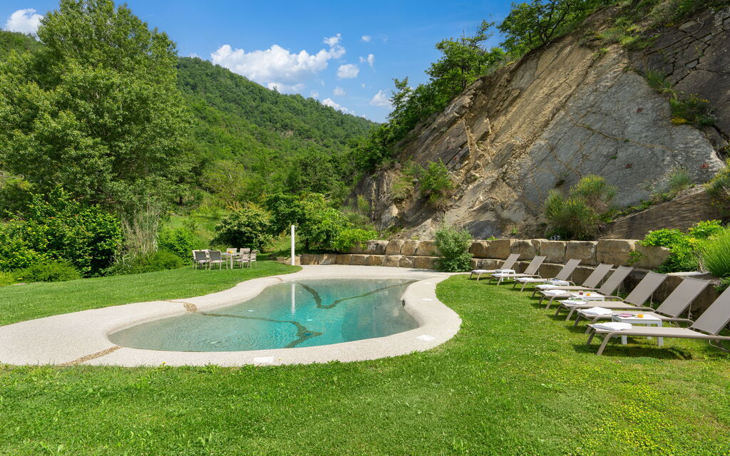 Villa Torre Delle Rose - Firenzuola, Private Pool, Ac, Privacy: Amenities, Autumn, Building Exterior, Garden, Pool, Spring, Summer