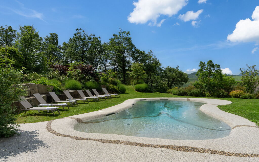 Villa Torre Delle Rose - Firenzuola, Private Pool, Ac, Privacy: Amenities, Autumn, Building Exterior, Garden, Pool, Spring, Summer