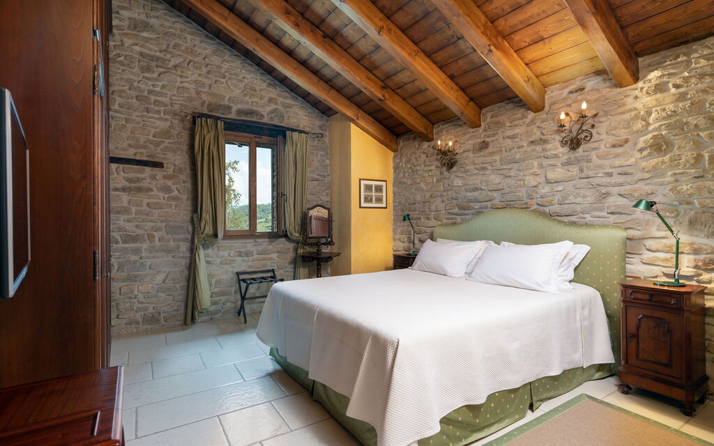 Villa Torre Delle Rose - Firenzuola, Private Pool, Ac, Privacy: Autumn, Bedroom, Spring, Summer