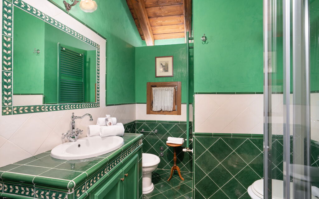 Villa Torre Delle Rose - Firenzuola, Private Pool, Ac, Privacy: Autumn, Bathroom, Spring, Summer