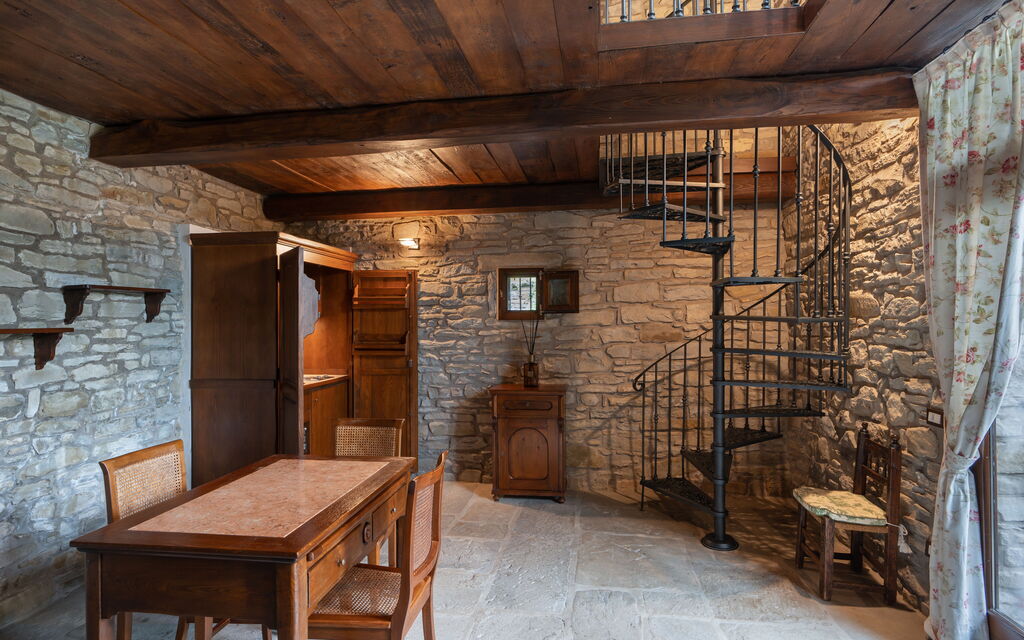 Villa Torre Delle Rose - Firenzuola, Private Pool, Ac, Privacy: Autumn, Living Room, Spring, Summer