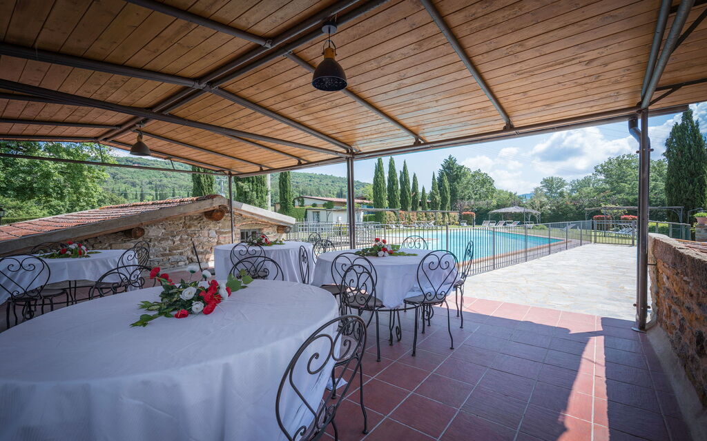 Mulino Al Suono - Badia Agnano, Toscana: Autunno, Balcone / Terrazza / Patio, Caratteristiche, Estate, Esterni, Primavera