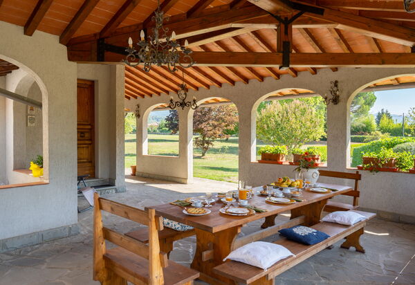 Villa Cristina: Balcone / Terrazza / Patio