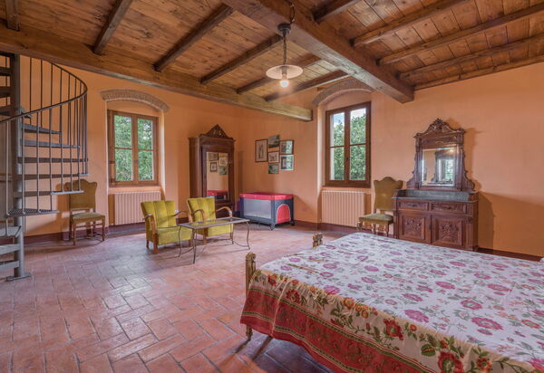 Belvedere - Falceto, Ambra, Toscana: Autunno, Camera da letto, Caratteristiche, Dettagli della stanza, Estate, Primavera