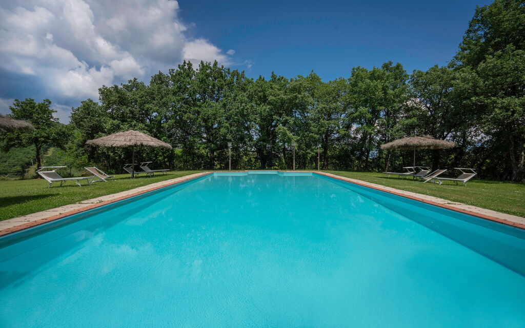 Belvedere - Falceto, Ambra, Toscana: Amenities, Autumn, Building Exterior, Pool, Spring, Summer