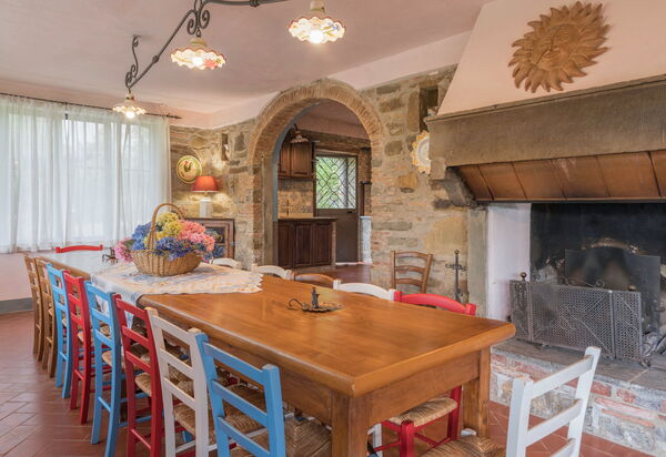 Borgo La Casina - Badia Agnano, Toscana: Autunno, Caratteristiche, Dettagli della stanza, Estate, Primavera, Sala da pranzo