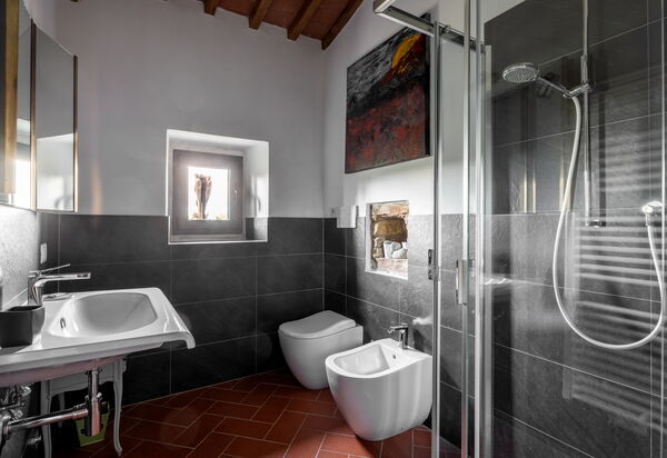 Casa Bosco D'arte Holiday Home , Greve In Chianti, Ac, Wifi: Autumn, Bathroom, Spring, Summer