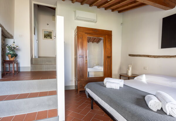 Casa Bosco D'arte Holiday Home , Greve In Chianti, Ac, Wifi: Autumn, Bedroom, Spring, Summer