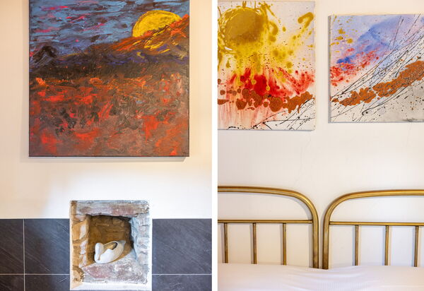 Casa Bosco D'arte Holiday Home , Greve In Chianti, Ac, Wifi: Autumn, Bedroom, Room Detail, Spring, Summer