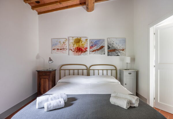 Casa Bosco D'arte Holiday Home , Greve In Chianti, Ac, Wifi: Autumn, Bedroom, Spring, Summer