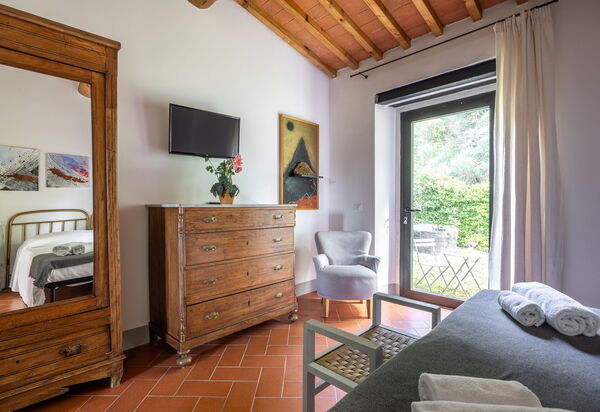 Casa Bosco D'arte Holiday Home , Greve In Chianti, Ac, Wifi: Autumn, Bedroom, Spring, Summer