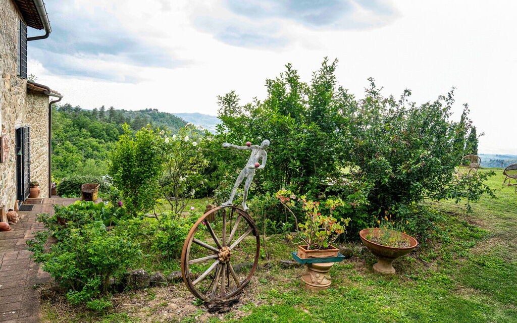 Casa Bosco D'arte Holiday Home , Greve In Chianti, Ac, Wifi: Autunno, Estate, Giardino, Primavera