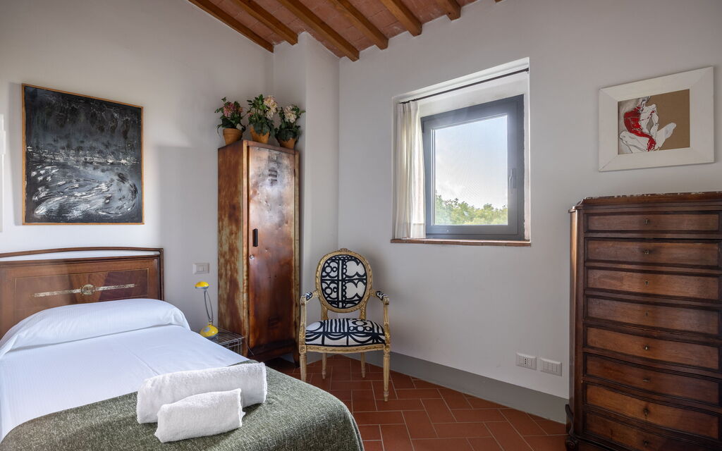 Casa Bosco D'arte Holiday Home , Greve In Chianti, Ac, Wifi: Autunno, Camera da letto, Estate, Primavera