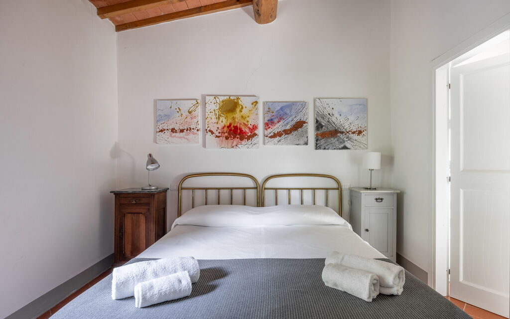 Casa Bosco D'arte Holiday Home , Greve In Chianti, Ac, Wifi: Autunno, Camera da letto, Estate, Primavera