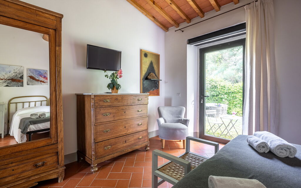 Casa Bosco D'arte Holiday Home , Greve In Chianti, Ac, Wifi: Autunno, Camera da letto, Estate, Primavera