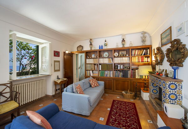 Villa Deli, In Positano, Sea View, Ac: villa-deli-positano-villa-soggiorno