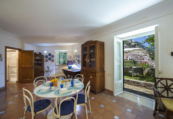Villa Deli, In Positano, Sea View, Ac: villa-deli-positano-villa-soggiorno
