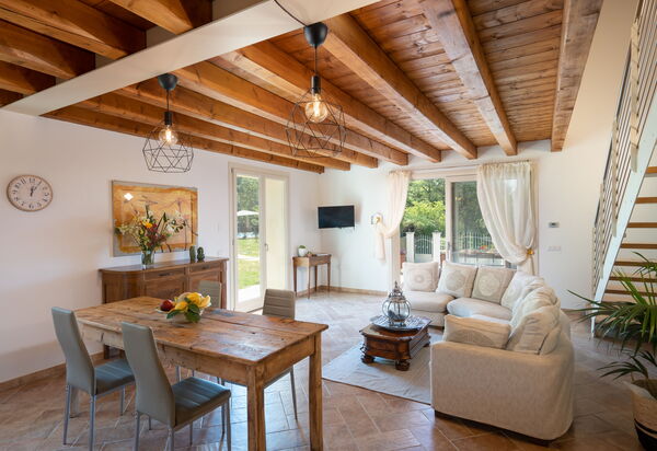 Le Selve: Sala da pranzo, Soggiorno