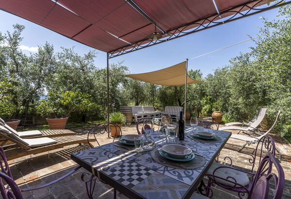Casa Anita - Castellina In Chianti - Granaio, Toscana: Amenities, Autumn, Balcony / Terrace / Patio, Building Exterior, Spring, Summer