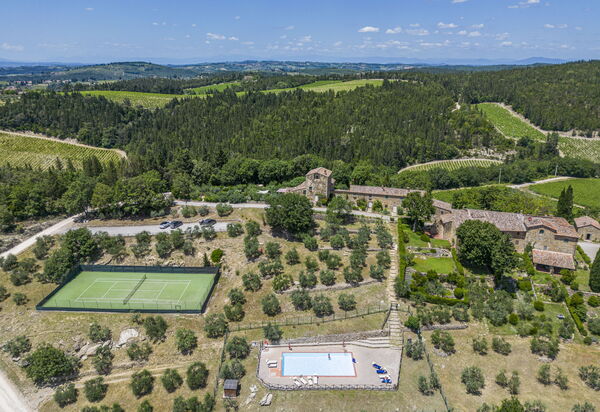 Casa Anita - Castellina In Chianti - Granaio, Toscana: Amenities, Autumn, Building Exterior, Scenic View, Spring, Summer