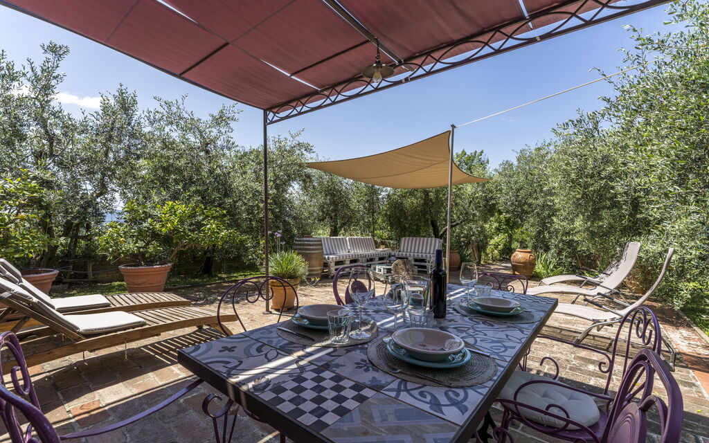 Casa Anita - Castellina In Chianti - Granaio, Toscana: Autunno, Balcone / Terrazza / Patio, Caratteristiche, Estate, Esterni, Primavera
