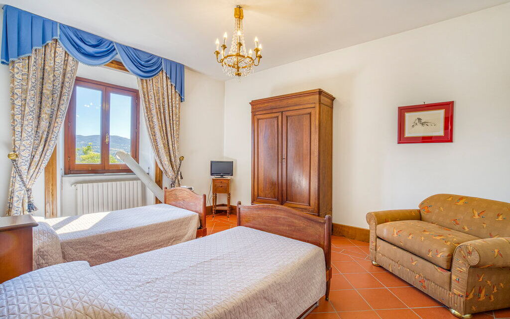 Villa Recanati, Val D'orcia, Private Pool, Jacuzzi, Wifi: Autunno, Camera da letto, Estate, Primavera