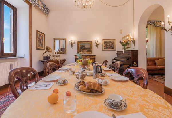 Villa Licia, Val D'orcia, Private Pool, Jacuzzi: Amenities, Autumn, Dining Room, Room Detail, Spring, Summer