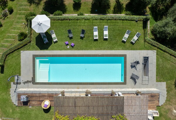 Luxury Green Marignana Villa, Versilia, Pool, Ac, Sauna: Autunno, Estate, Giardino, Piscina, Primavera