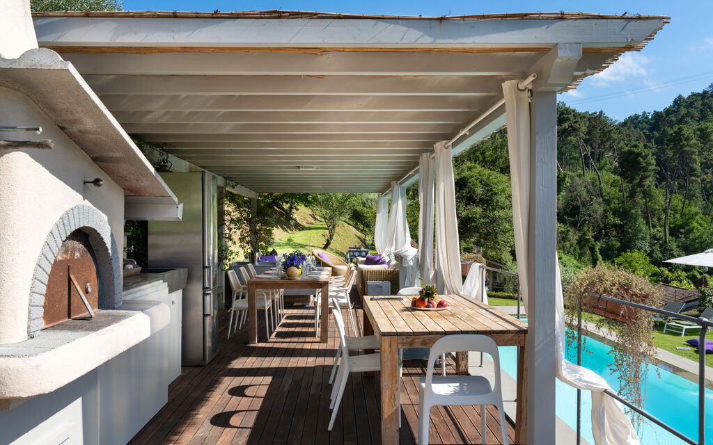 Luxury Green Marignana Villa, Versilia, Pool, Ac, Sauna: Autumn, Garden, Pool, Spring, Summer
