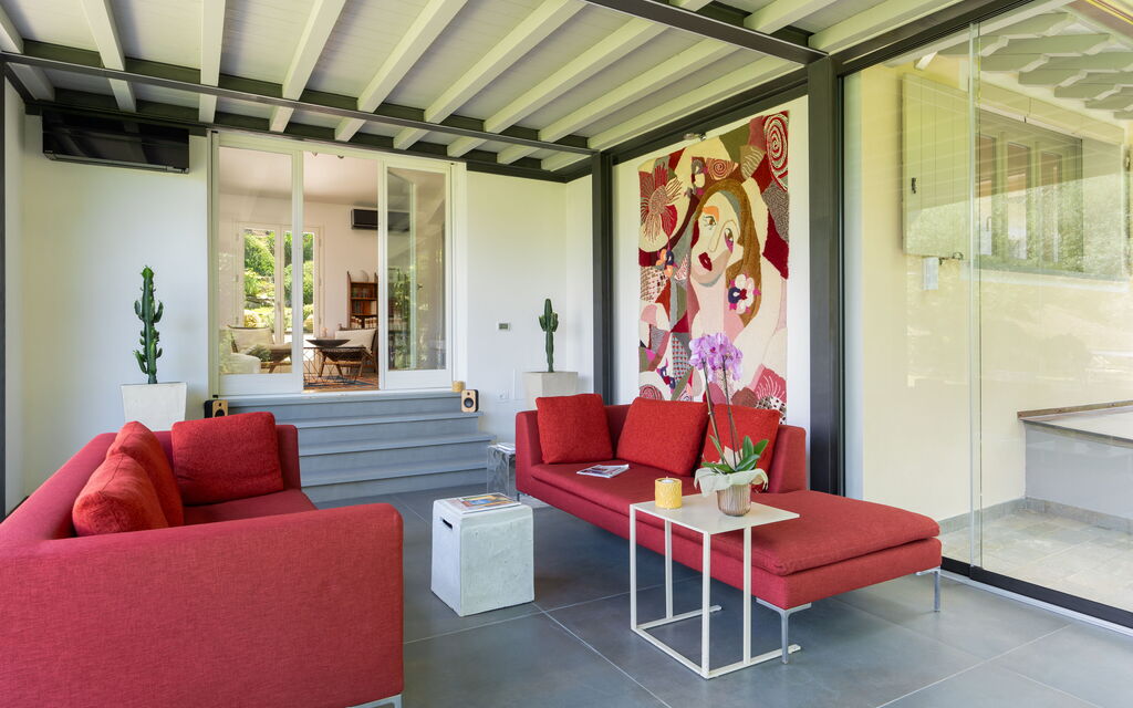 Luxury Green Marignana Villa, Versilia, Pool, Ac, Sauna: Autumn, Living Room, Spring, Summer