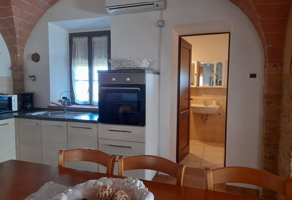 Villa Le Ripe Apartments - Gambassi Terme, Toscana: Autumn, Kitchen, Living Room, Spring, Summer