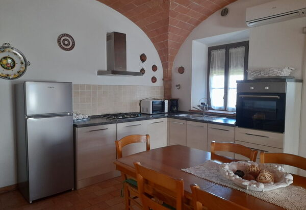 Villa Le Ripe Apartments - Gambassi Terme, Toscana: Autumn, Kitchen, Living Room, Spring, Summer