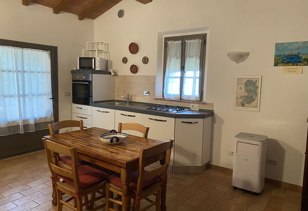 Villa Le Ripe Apartments - Gambassi Terme, Toscana: Autumn, Kitchen, Living Room, Spring, Summer