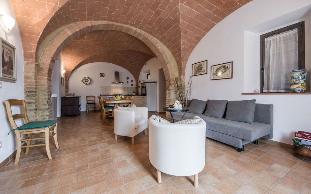 Villa Le Ripe Apartments - Gambassi Terme, Toscana - : Autumn, Kitchen, Living Room, Spring, Summer