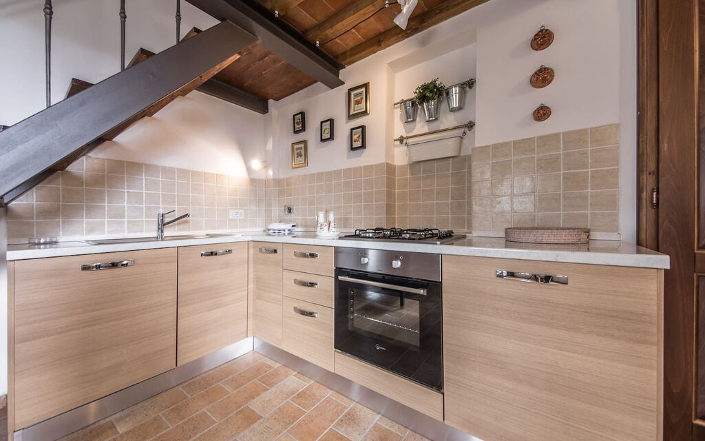 Villa Le Ripe Apartments - Gambassi Terme, Toscana - : Autumn, Kitchen, Living Room, Spring, Summer