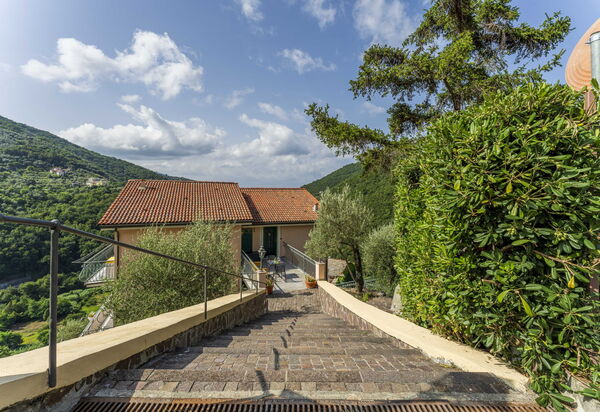 Belvedere, House With Private Pool And Garden, Recco: Autunno, Estate, Esterni, Primavera