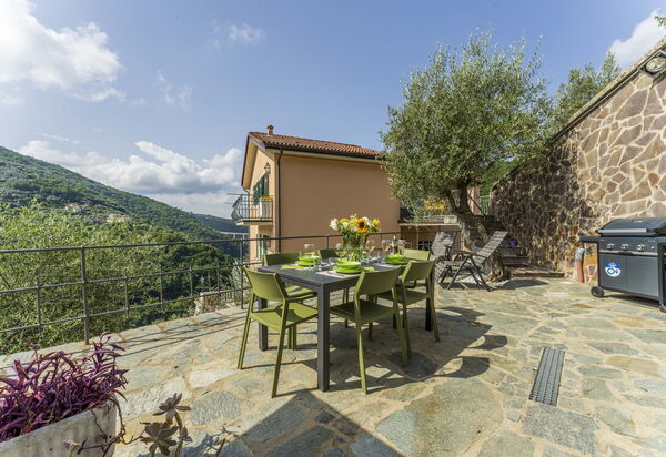 Belvedere, House With Private Pool And Garden, Recco: Autunno, Estate, Giardino, Primavera