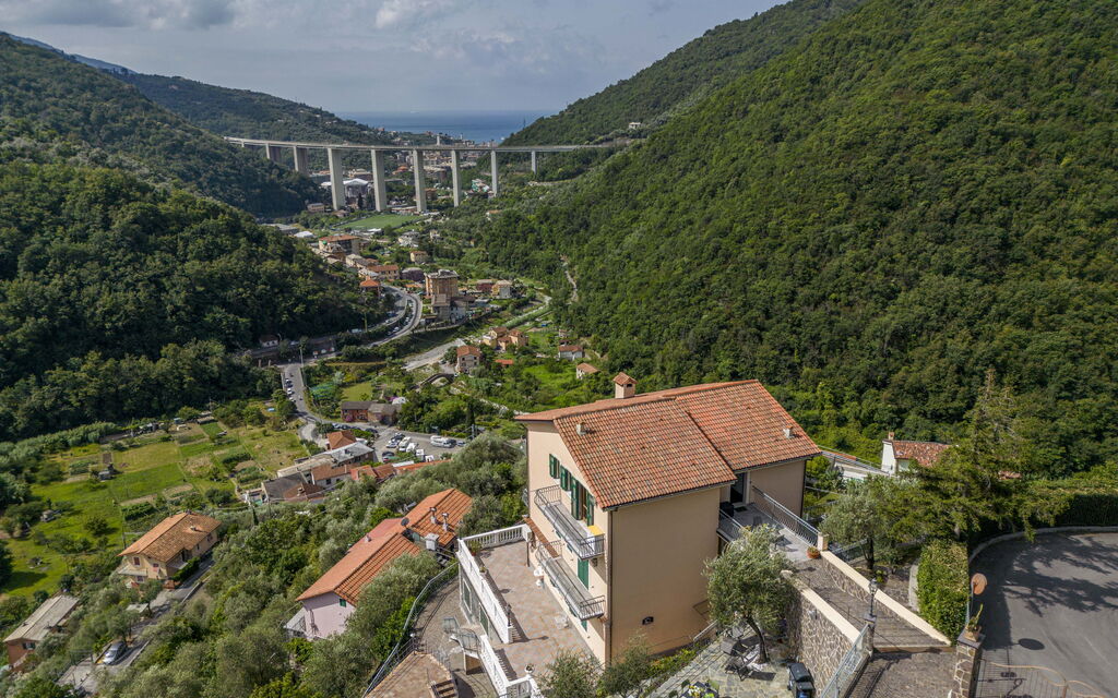 Belvedere, House With Private Pool And Garden, Recco: Autunno, Estate, Esterni, Primavera