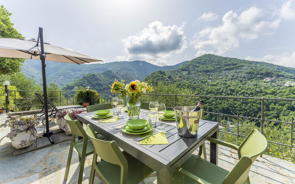 Belvedere, House With Private Pool And Garden, Recco: Autunno, Estate, Giardino, Primavera