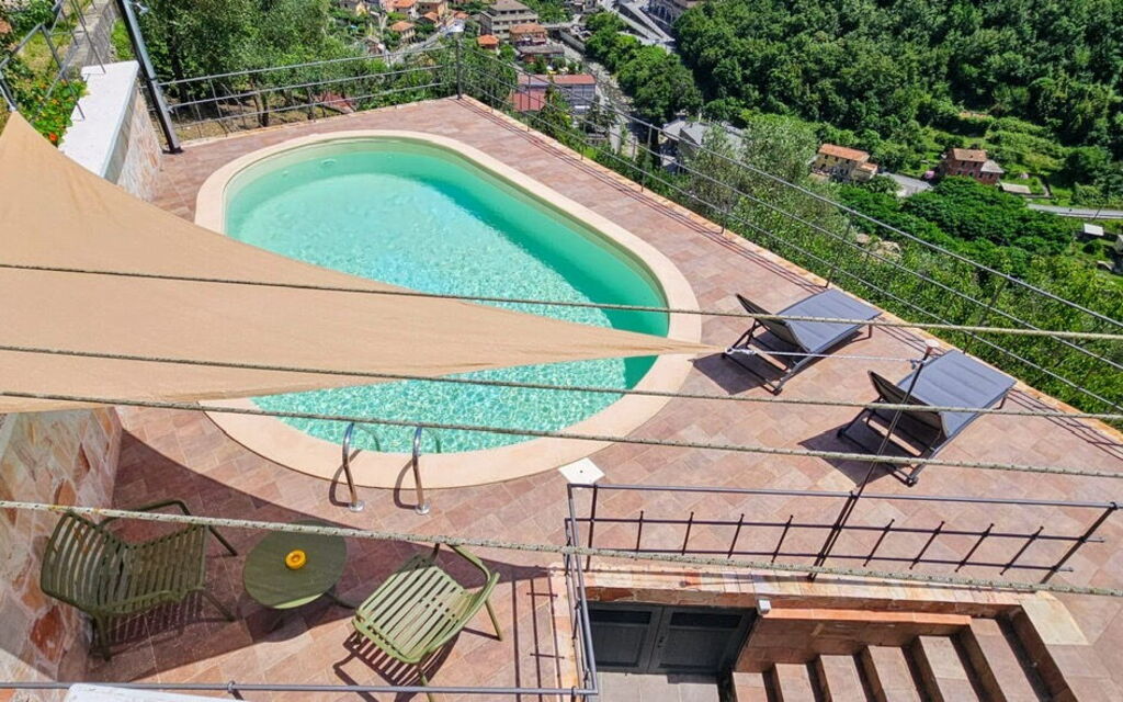 Belvedere, House With Private Pool And Garden, Recco: Autunno, Estate, Piscina, Primavera