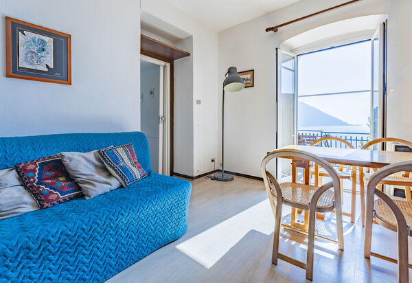 A Due Passi da Camogli, Seaview with Terrace, Wifi: Autunno, Estate, Primavera, Soggiorno