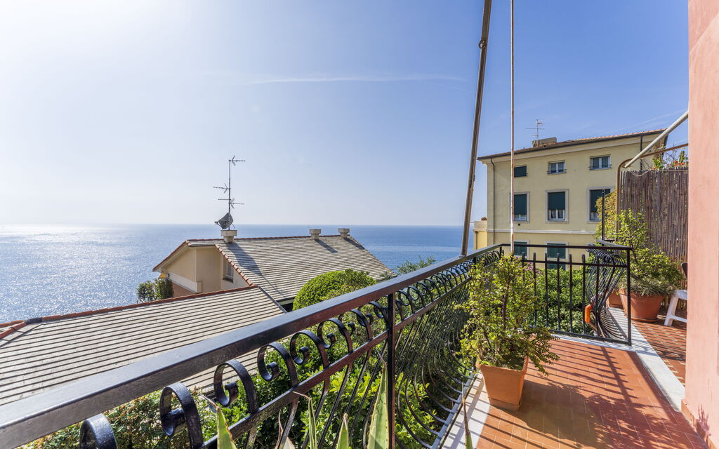 A Due Passi da Camogli, Seaview with Terrace, Wifi: Autunno, Balcone / Terrazza / Patio, Estate, Primavera