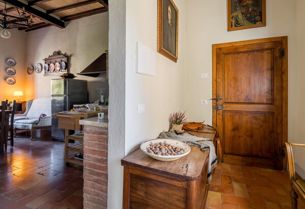 Monticchiello Apartment With Garden, Wifi, Pienza, Siena: Autumn, Building Exterior, Kitchen, Spring, Summer