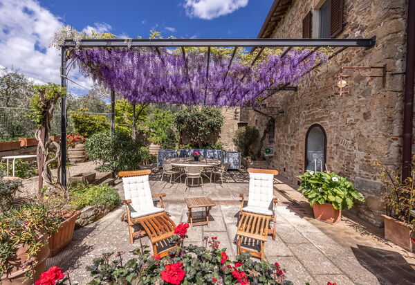 Monticchiello Apartment With Garden, Wifi, Pienza, Siena: Autumn, Garden, Spring, Winter